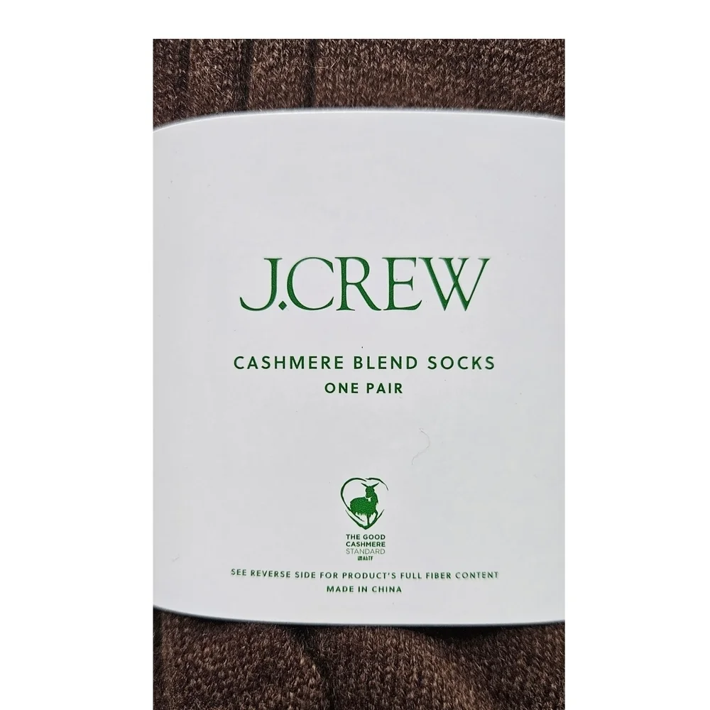 J.Crew Cashmere-Blend Trouser Socks